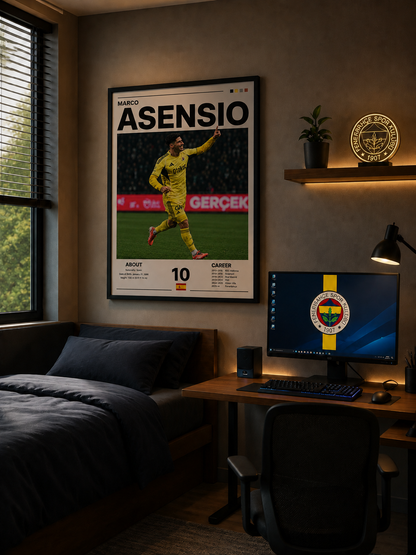 Marco Asensio | Premium Poster Tablo
