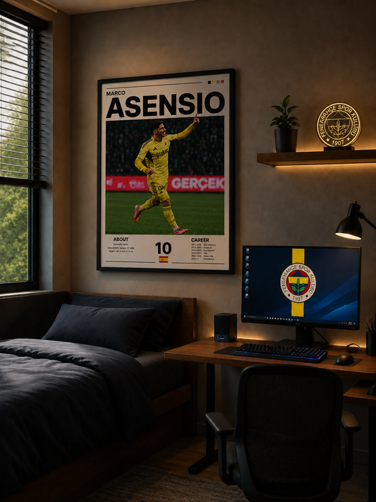 Marco Asensio | Premium Poster Tablo