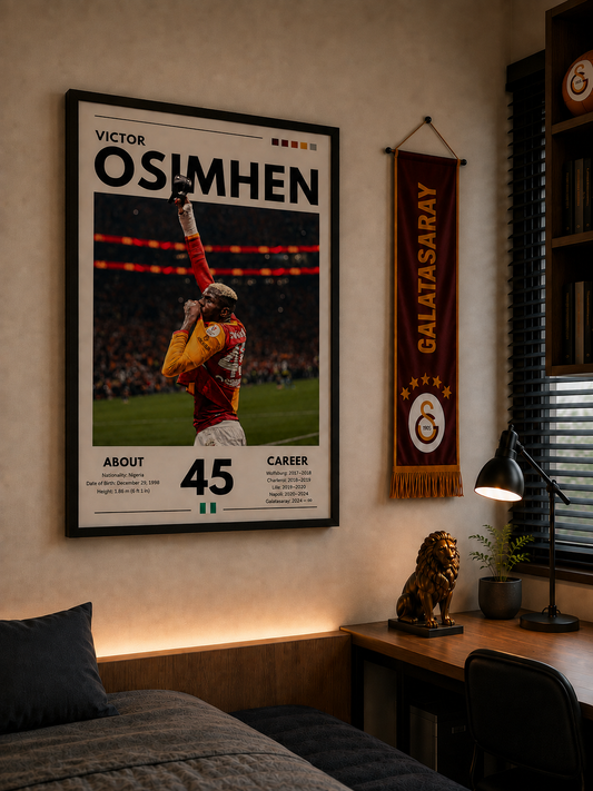 Victor Osimhen | Premium Poster Tablo