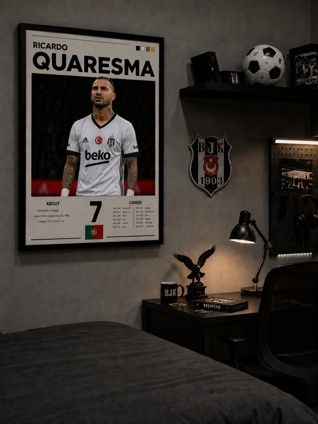 Ricardo Quaresma | Premium Poster Tablo