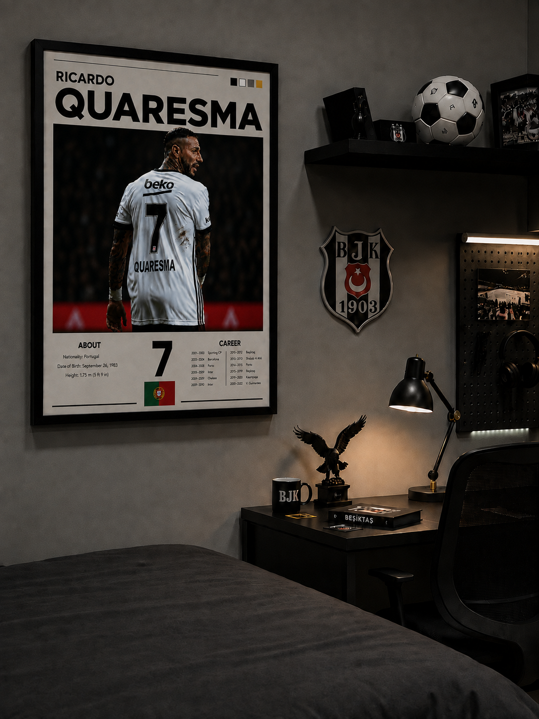 Ricardo Quaresma | Premium Poster Tablo