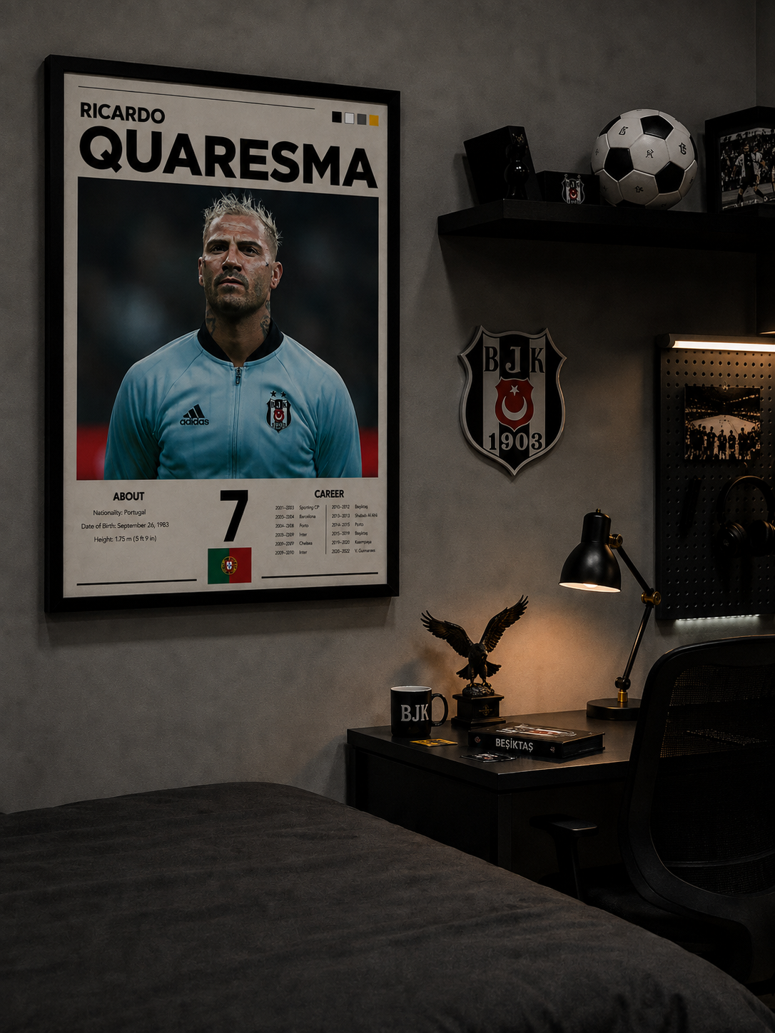 Ricardo Quaresma | Premium Poster Tablo