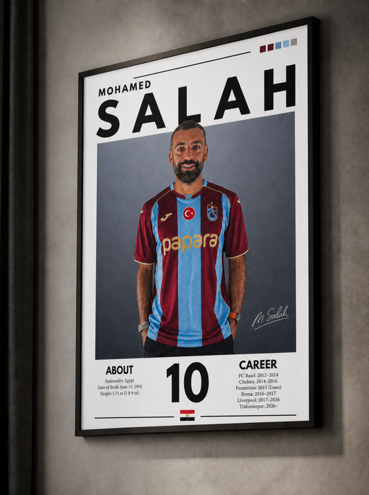Muhammed Salah | Premium Poster Tablo